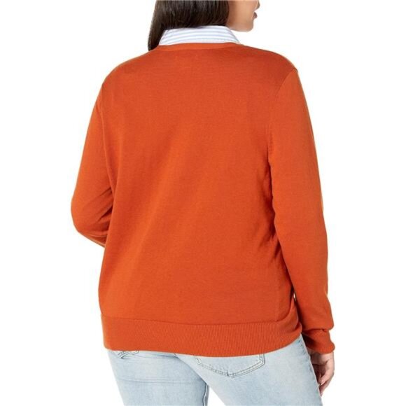 Essentials Women's Lightweight V-Neck Cardigan - Picture 3 of 7